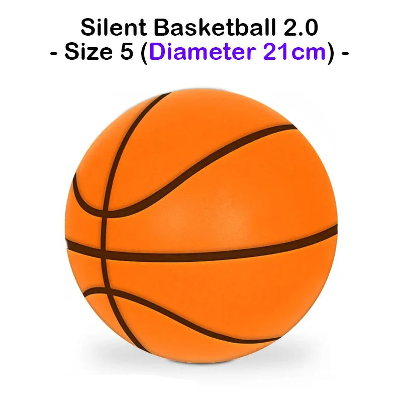 Silent Basketball Size 3/5/7 Indoor Dribble Quietly Foam Basketball Soft Ball Mute Bouncing Ball Airless Basket Ball Sports Toy