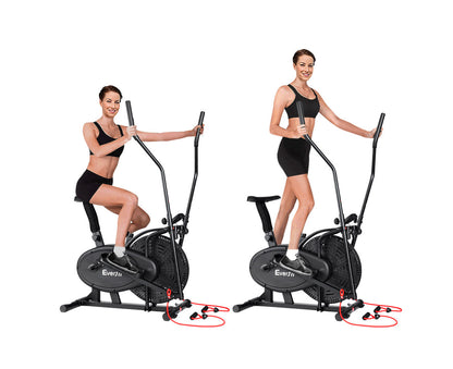 Exercise Bike 4 in 1 Elliptical Cross Trainer Home Gym Indoor Cardio